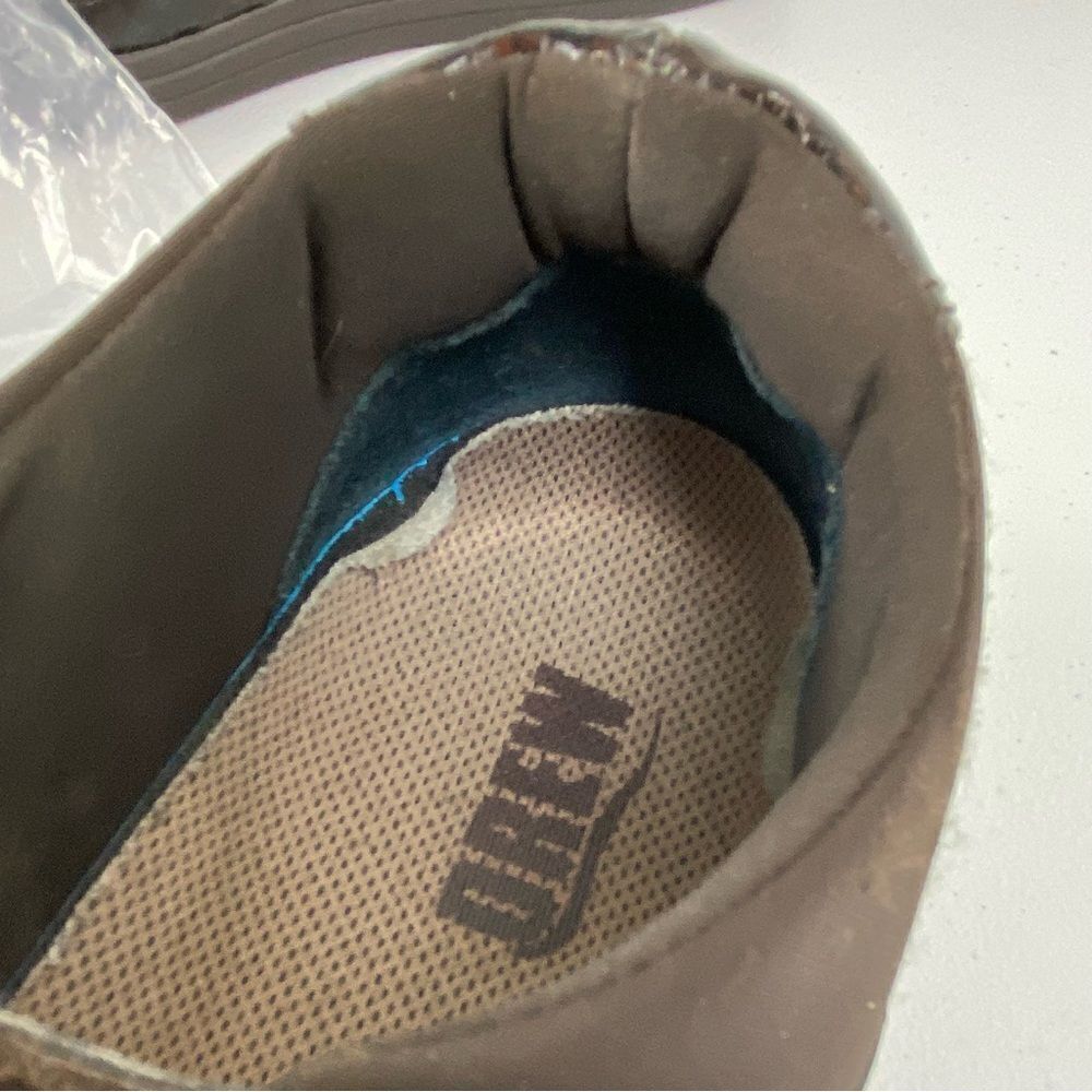 Drew Rose Womens Brown Snake‎ Print Leather Mary Jane Loafer Shoes Academia Sz 8 - Picture 9 of 12